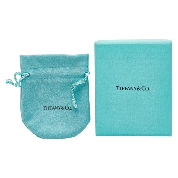 Tiffany & Co. SV925 Silver Sentimental Heart Necklace for Women. TIFFANY